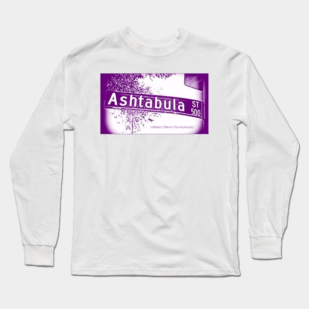 Ashtabula Street, Pasadena, CA by MWP Long Sleeve T-Shirt by MistahWilson